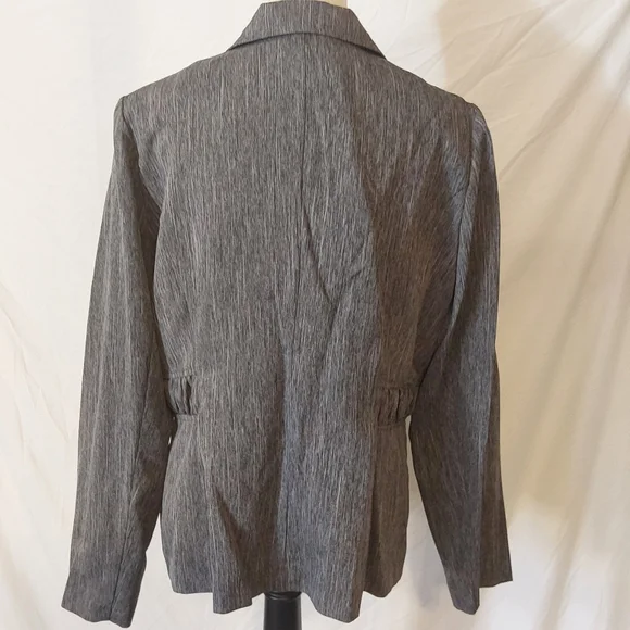 Vintage Sweet Suit Elegant Black/White Suit Set with Belt Size 14 - Picture 5 of 8